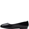 CLARKS  WOMENS  SHOE - BLACK LEATHER